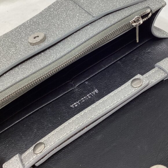 Balenciaga #15P876 Fabric Hourglass Chain Bag - Picture 5 of 6